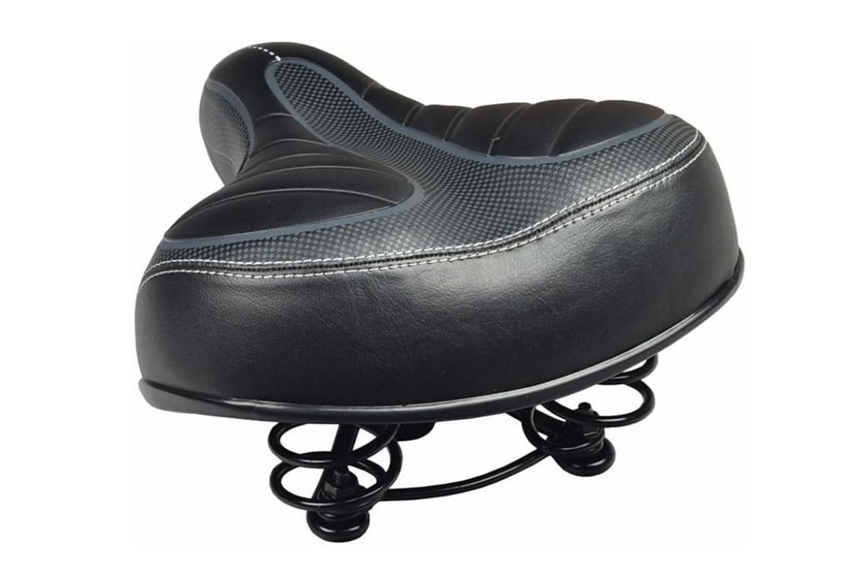 Comfort Wide Big Bum Soft Cruiser Bike Saddle Bicycle Seat Air Cushion Pad - Image 5