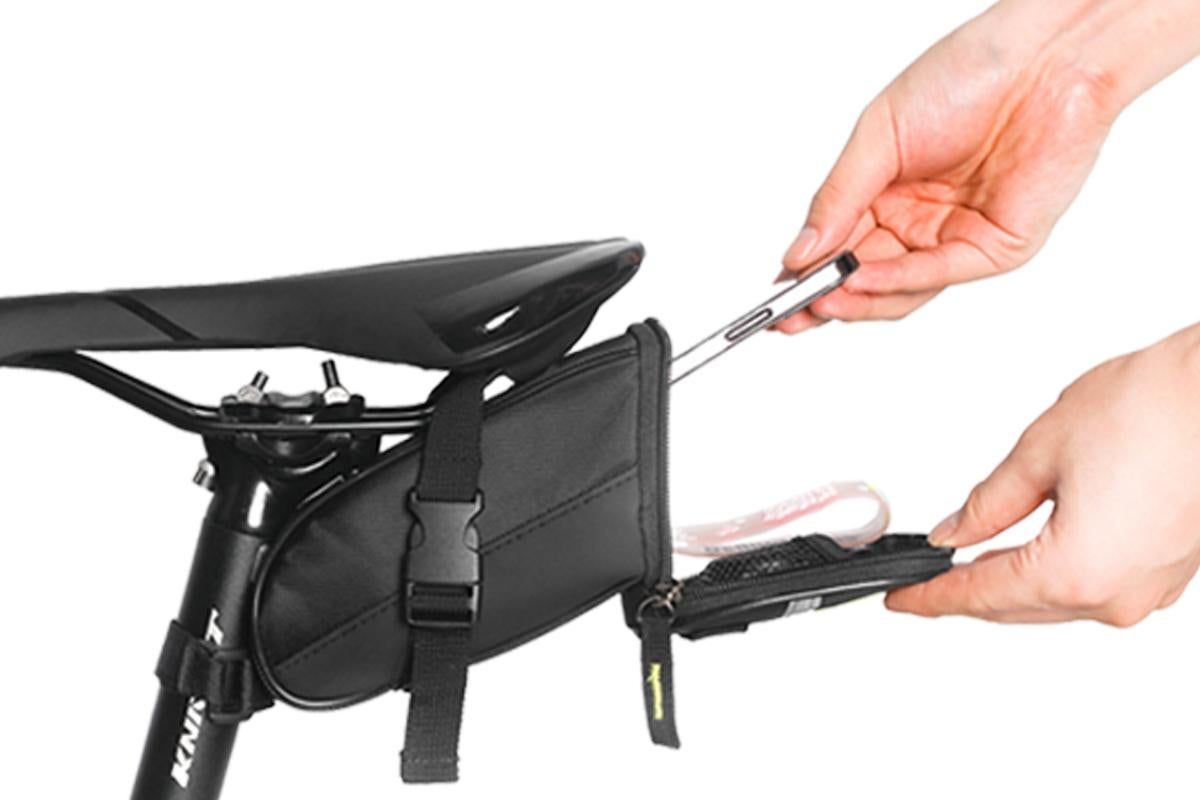 Bike Saddle Bag -Black - Image 3