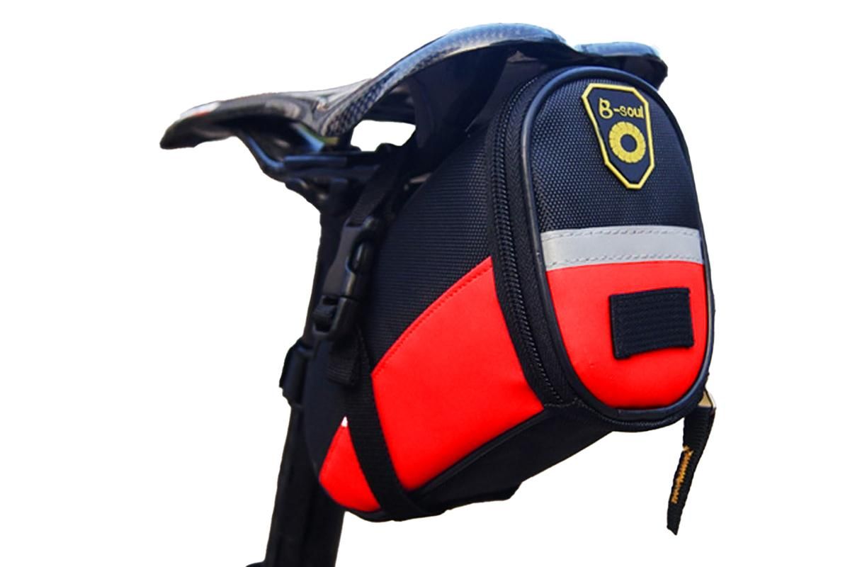 Bike Saddle Bag -Red - Image 4