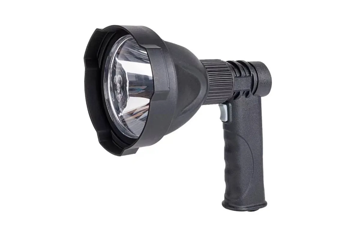 LED Handheld Spotlight Rechargeable Camping Hunting Flashlight Torch Spot Light - Image 1
