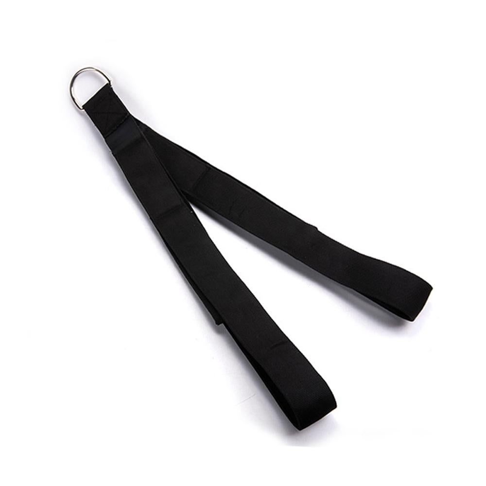 Tricep Rope Cable Attachment Two Lengths Built in One for Home Gym (Black) - Image 7