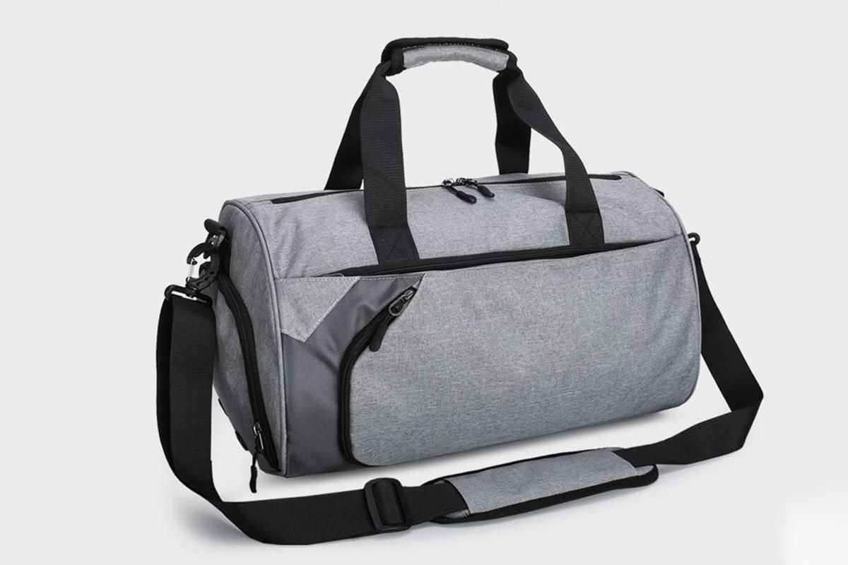 Gym Duffel Bag Travel Bag Water-Resistant Fitness Shoes Compartment Bag - Image 2