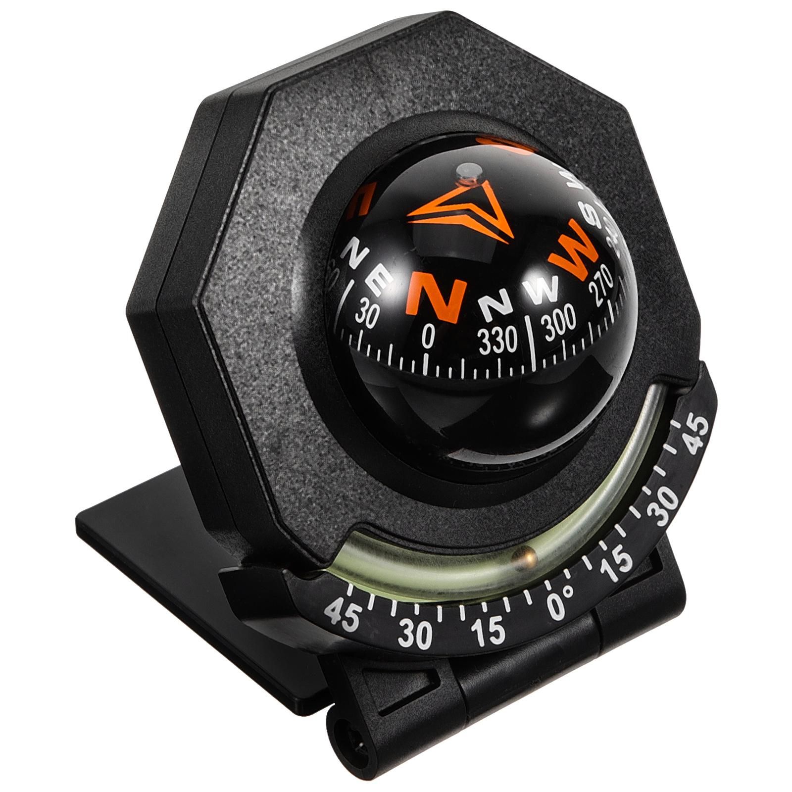 Car Compass Portable Outdoor Compass Ball Car Dashboard Ornament Automotive Compass Ball - Image 1