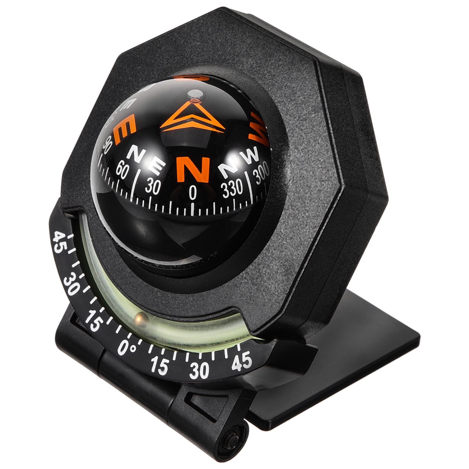 Car Compass Portable Outdoor Compass Ball Car Dashboard Ornament Automotive Compass Ball - Image 4