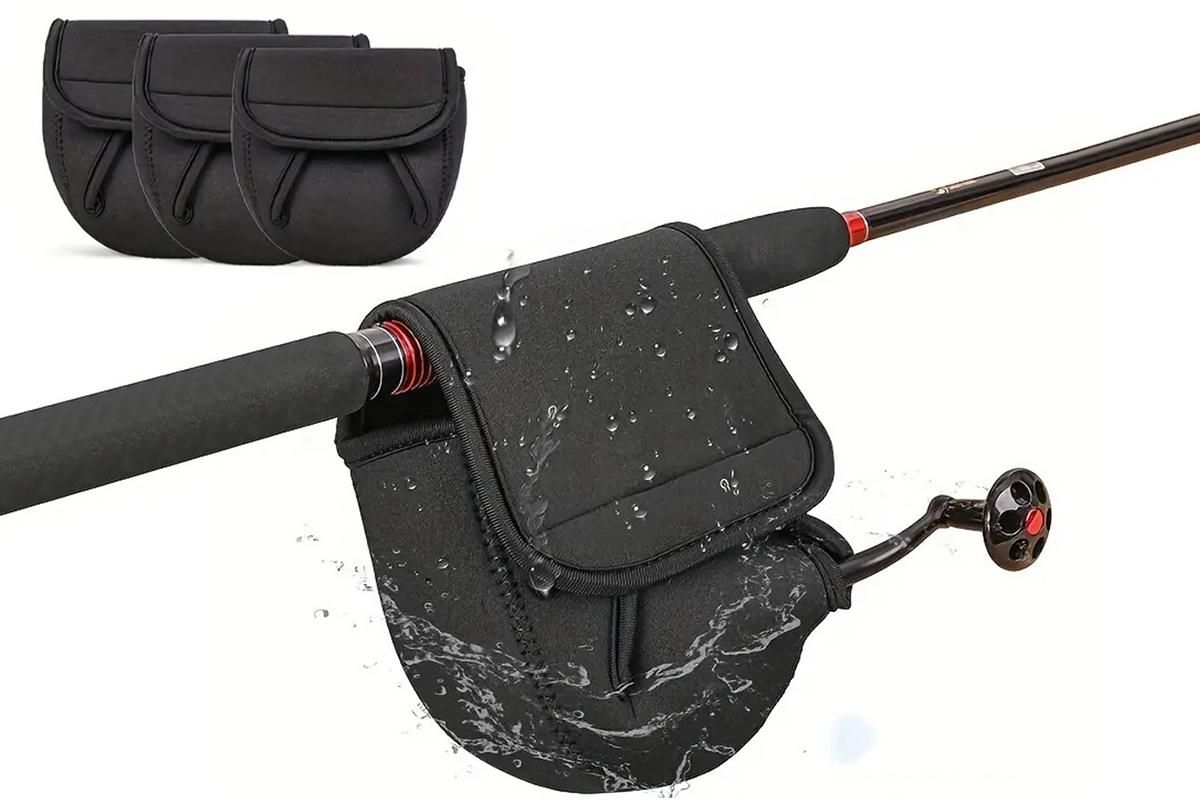 Spinning Reel Cover Case Bag Fits 1000 2000 4000 5000 8000 Series Spinning Reels - S - Image 2