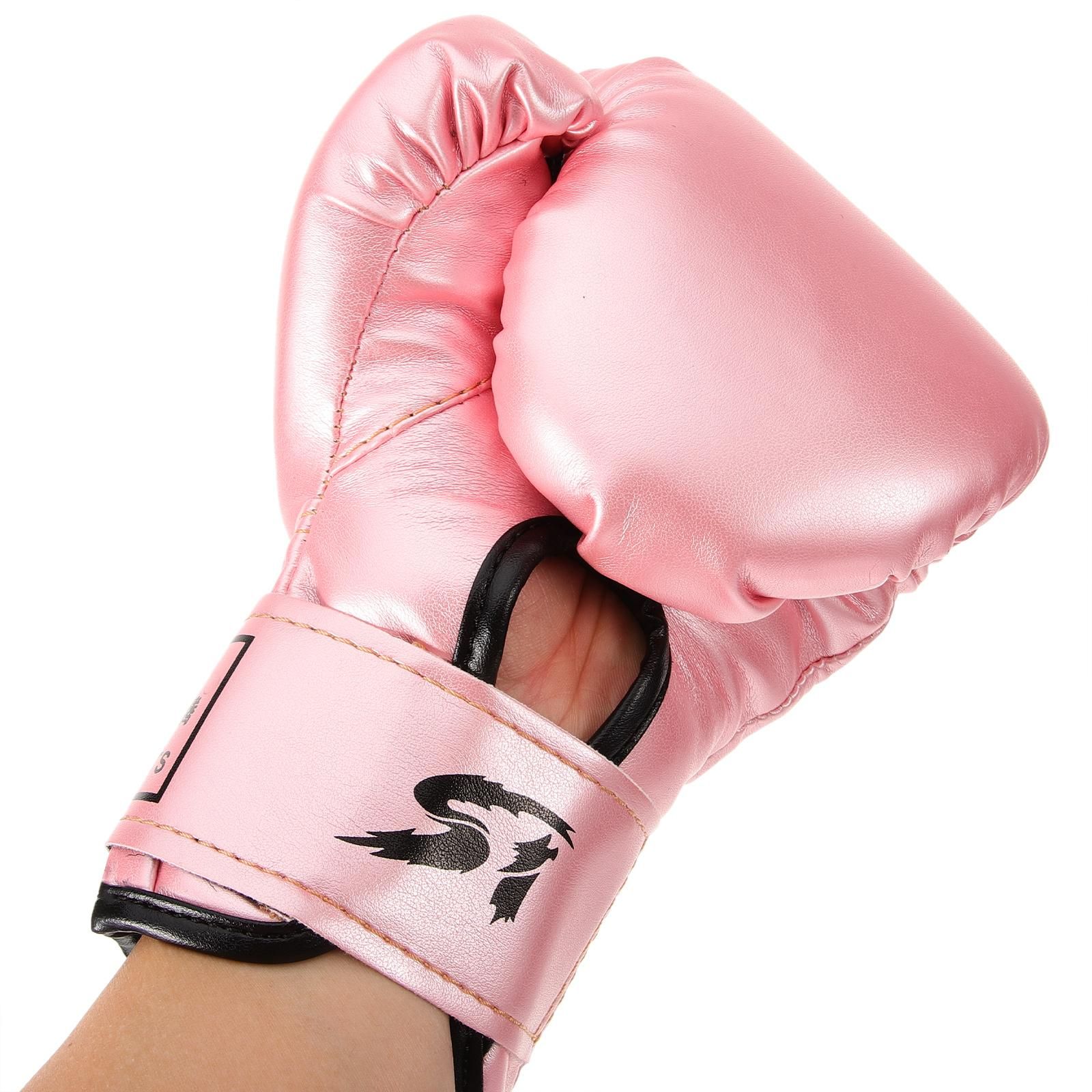 1 Pair Boxing Glove Minors Thai Glove Comfortable Sparring Glove Kickboxing Glove for Training - Image 4
