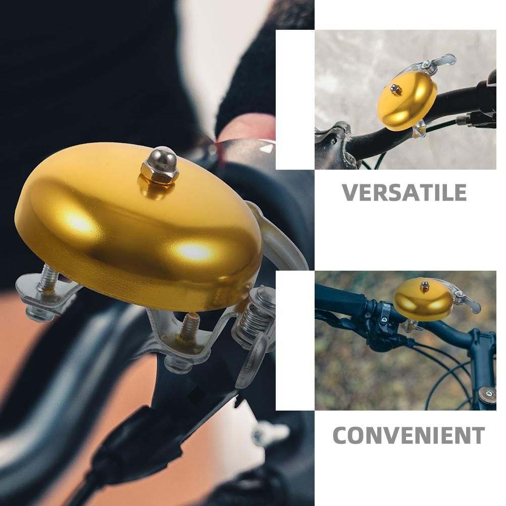 2pcs Aluminum Alloy Bicycle Bell Vintage Bike Bell Replacement For Mountain Bikes Cycling Loud And Clear Sound - Image 7