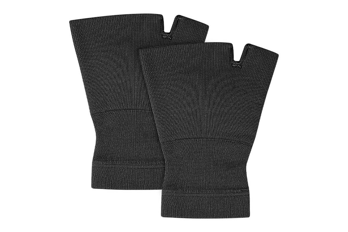 1Pair Wrist Brace Glove Sport Wrist Support for Fitness Weightlifting Black - L - Image 2