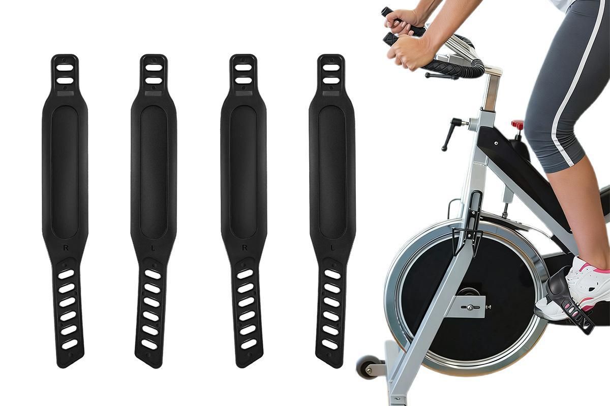 2 Pairs Bike Pedal Straps Foot Retainers for Indoor and Outdoor Cycling - Image 8