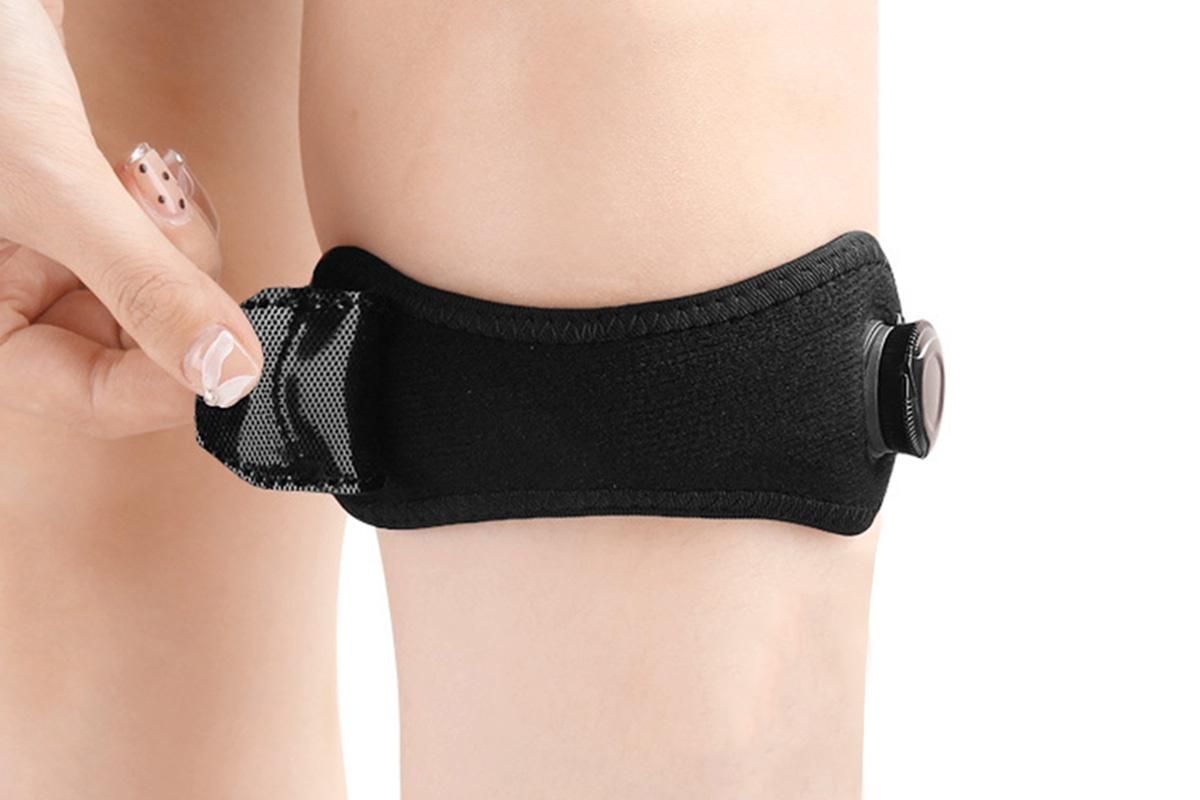 2PCS Knee Compression Sleeve Adjustable Patella Support Strap For Sports And Fitness - Image 5