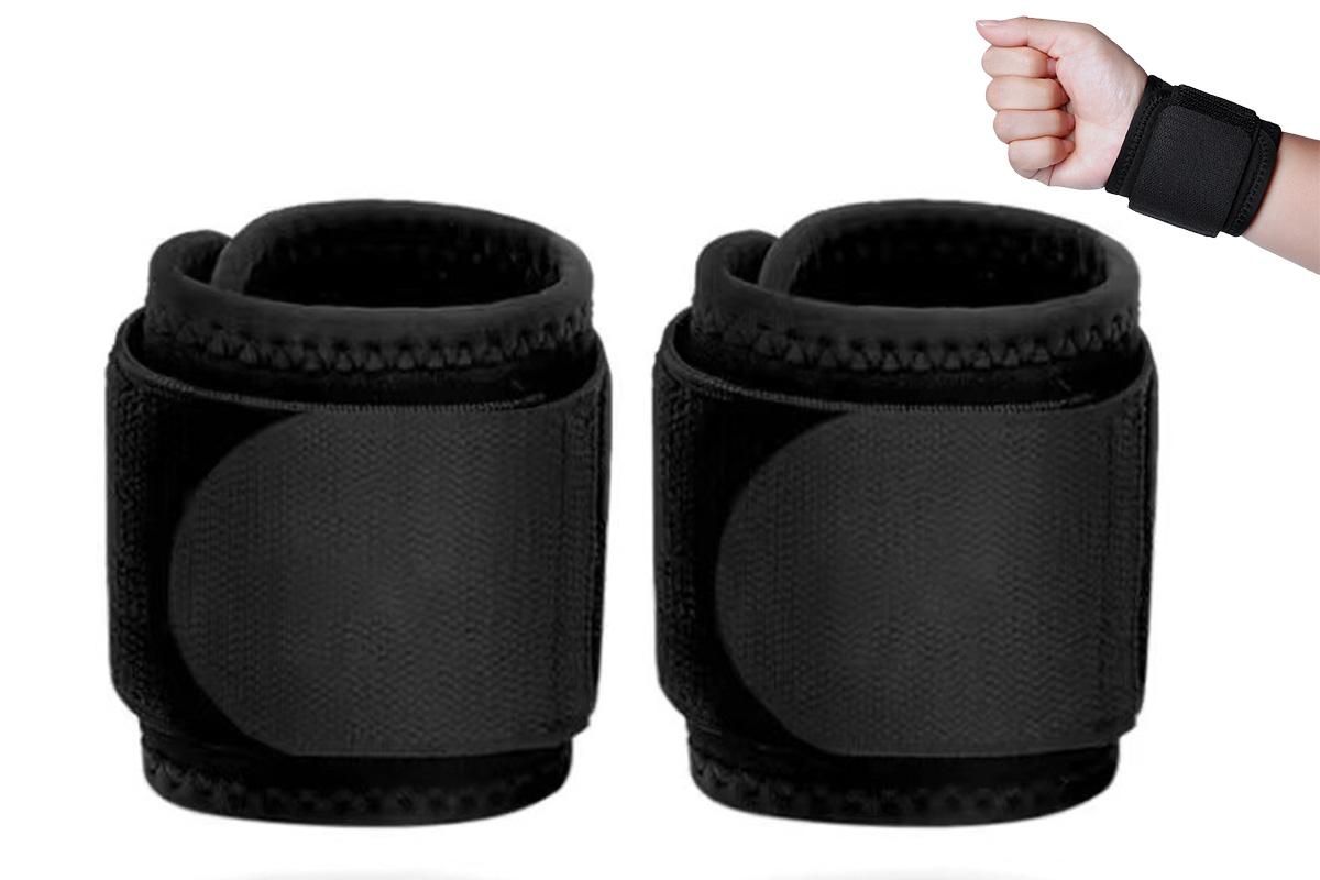 2 Pcs Wrist Compression Strap and Wrist Brace Support for Fitness Weightlifting - Image 1