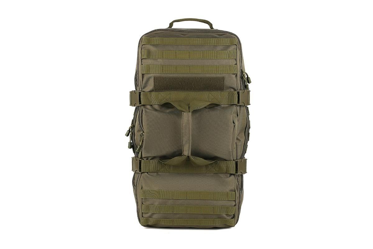 3-in-1 Duffle Bag Messenger Pack Military Tactical Backpack -Black - Image 5