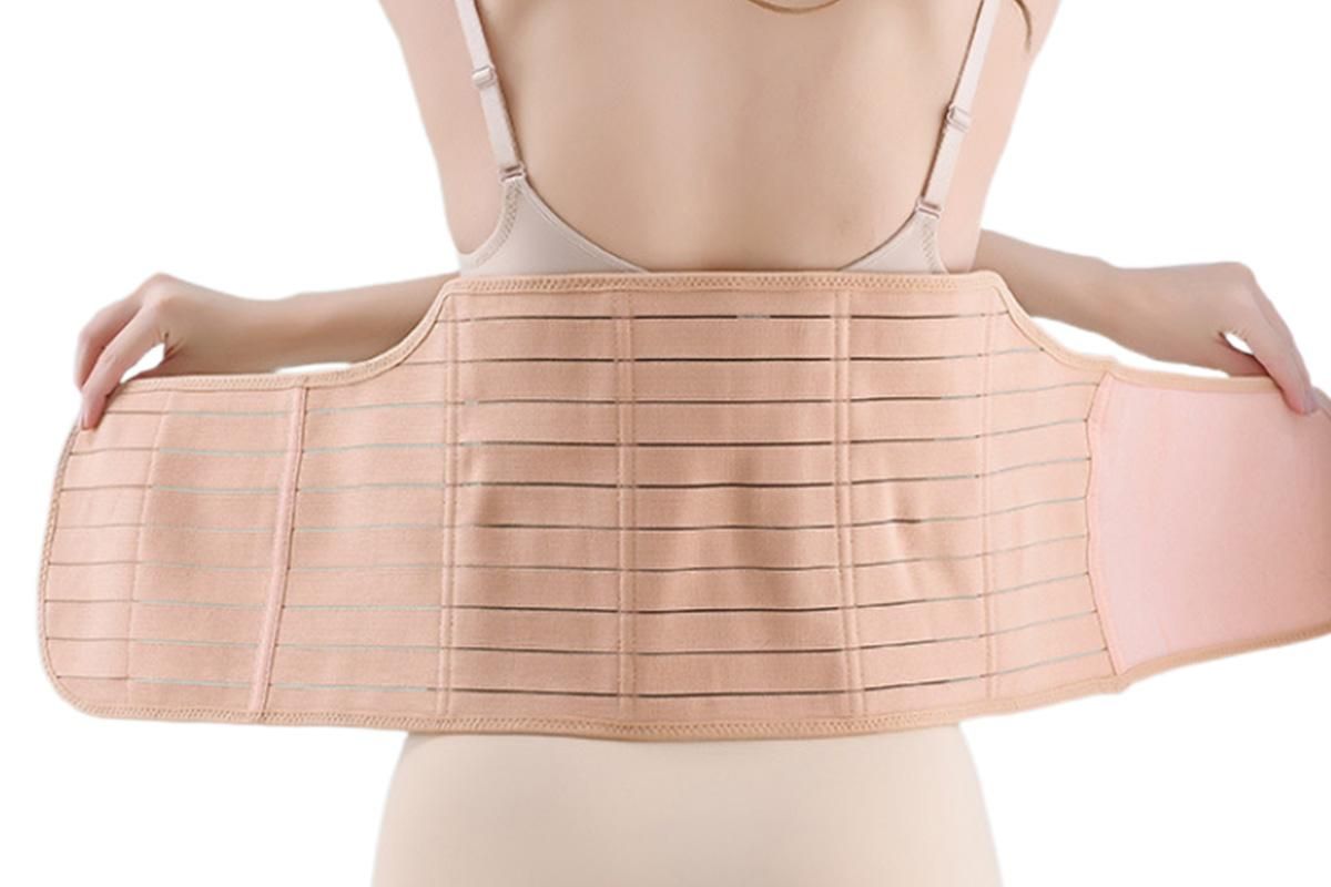 3 in 1 Postpartum Belly Band Waist Shapewear Recovery Girdle After Birth Support - Cuticolor & 2XL - Image 5