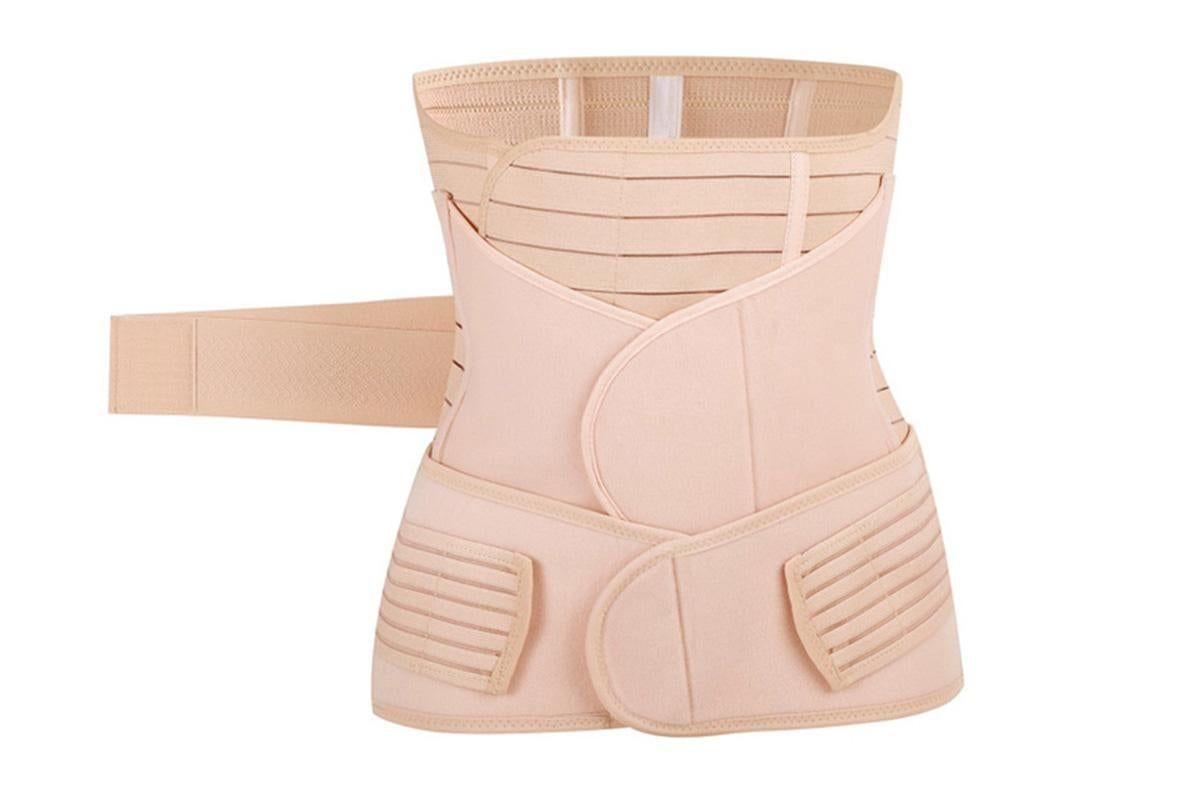 3 in 1 Postpartum Belly Band Waist Shapewear Recovery Girdle After Birth Support - Cuticolor & XL - Image 2