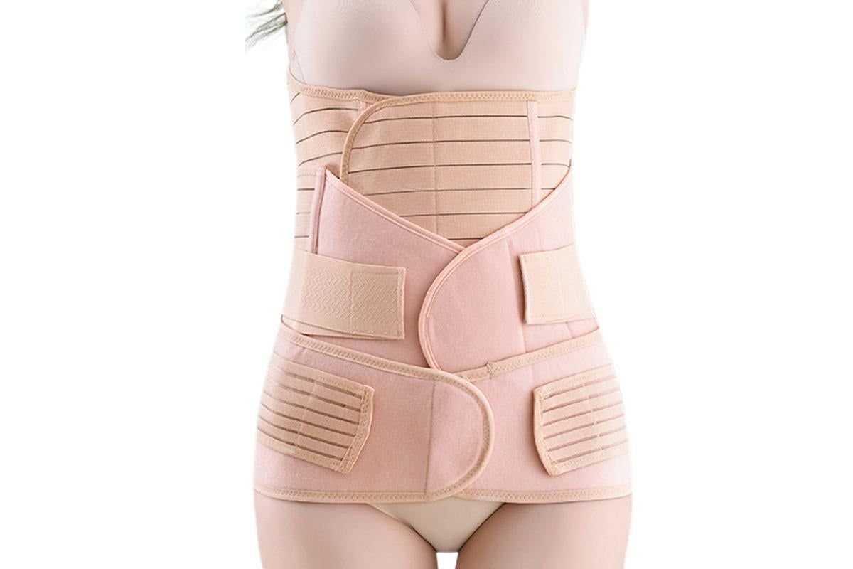 3 in 1 Postpartum Belly Band Waist Shapewear Recovery Girdle After Birth Support - Cuticolor & XL - Image 6