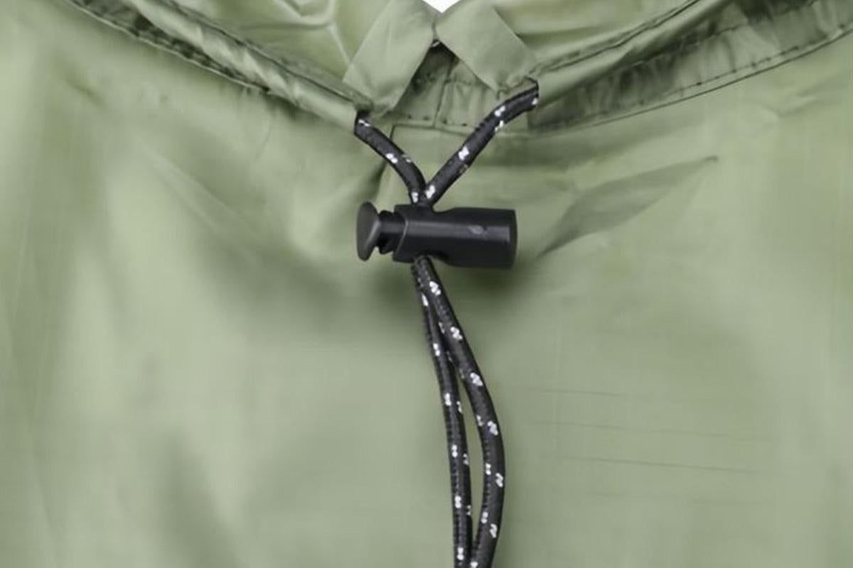 3 in 1 Portable Rain Poncho Waterproof Lightweight Emergency Raincoat with Pocket - Army Green - Image 6