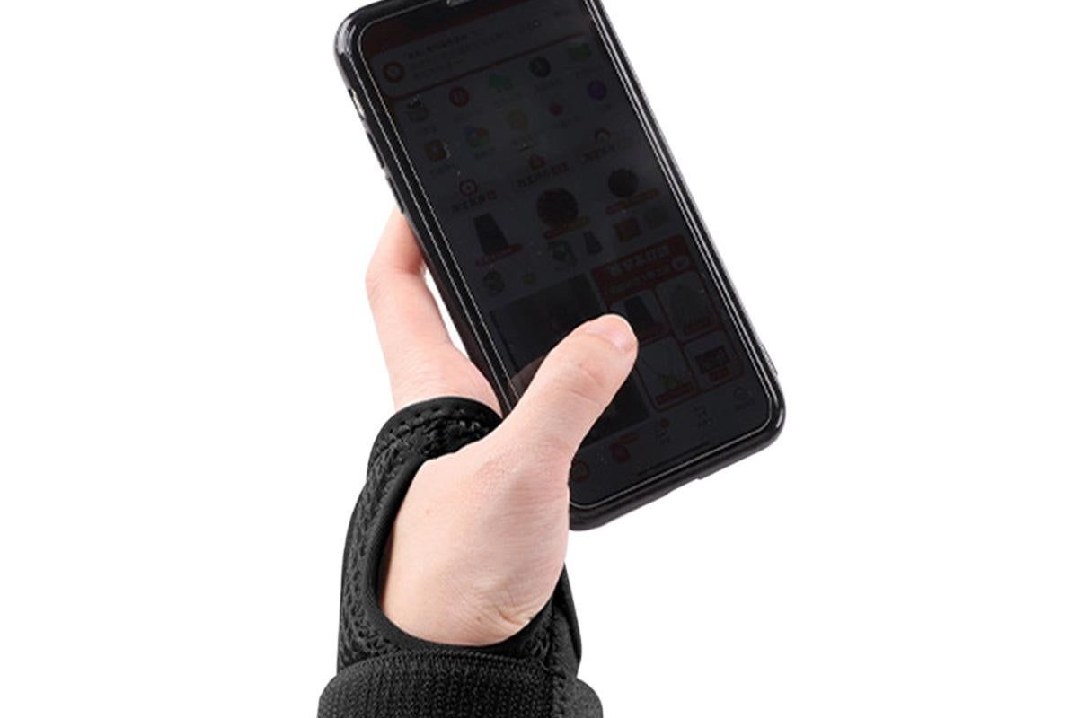 Adjustable Wrist Brace with Removable Steel Splint for Carpal Tunnel Support - Black & Right & M - Image 3