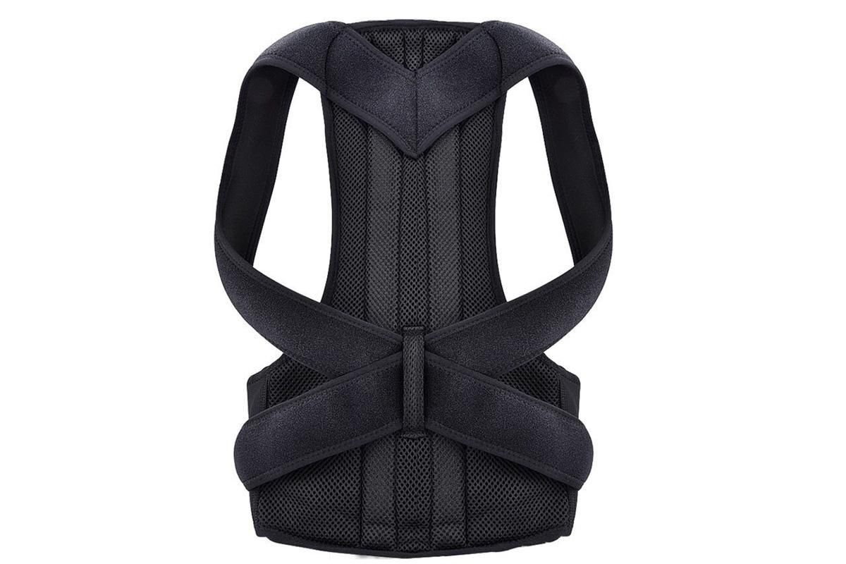 Adjustable Posture Corrector Full Back Shoulder Support Brace for Adults - 3XL - Image 8