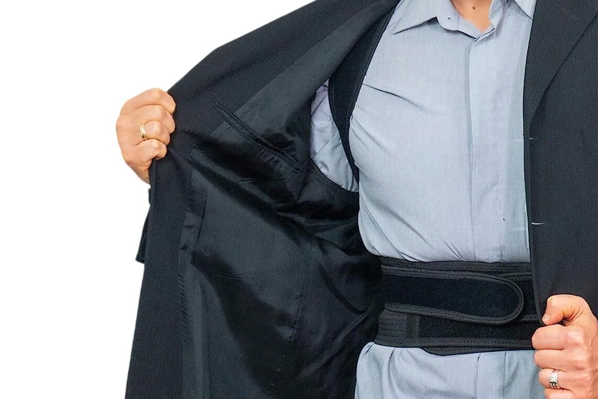 Adjustable Posture Corrector Full Back Shoulder Support Brace for Adults - XL - Image 5