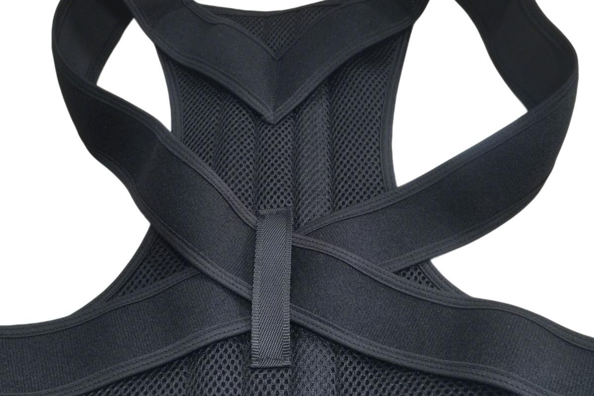 Adjustable Posture Corrector Full Back Shoulder Support Brace for Adults - L - Image 6