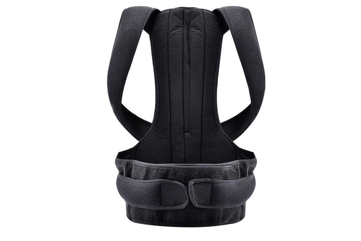 Adjustable Posture Corrector Full Back Shoulder Support Brace for Adults - M - Image 2