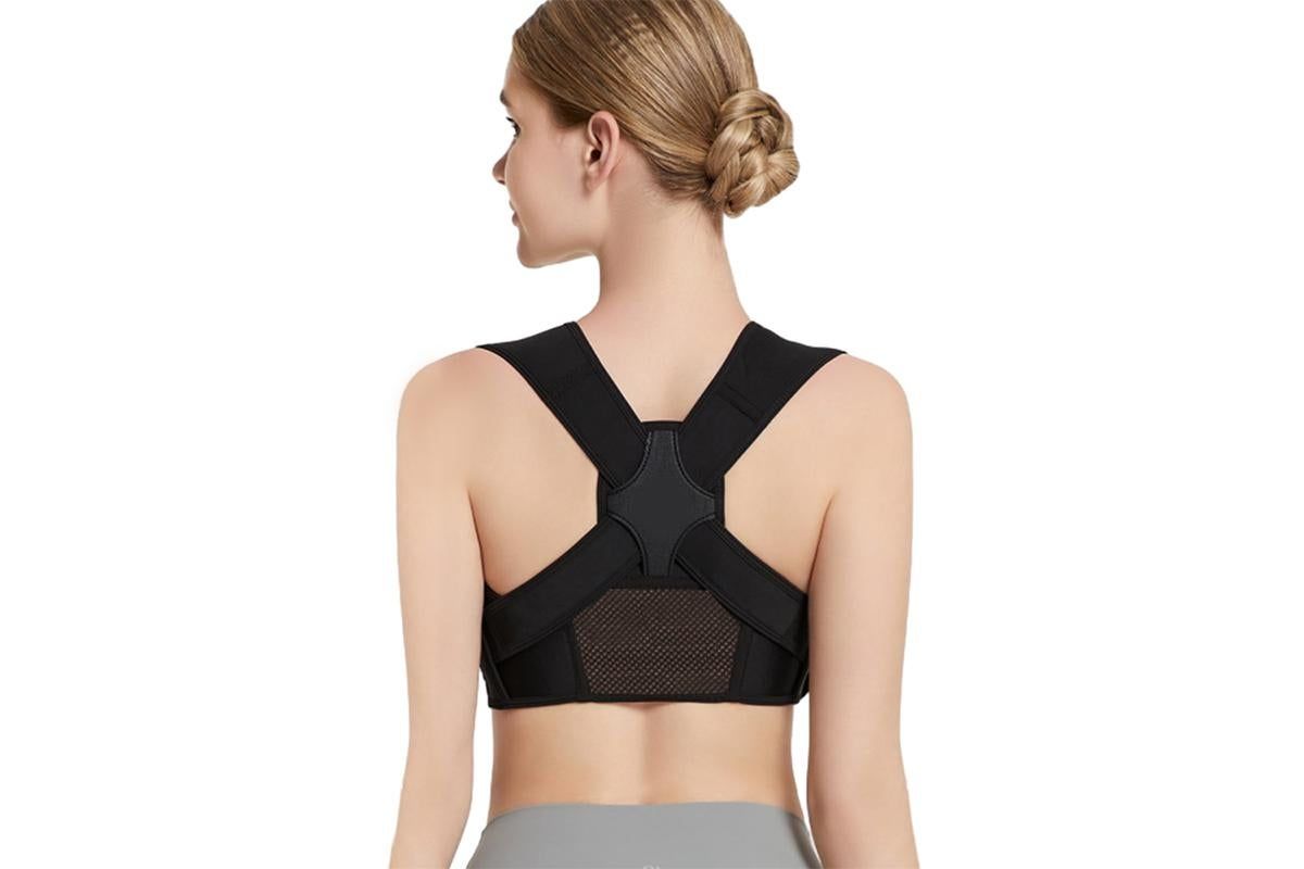 Adjustable Posture Corrector for Posture Correction Back Straightener -Black / L - Image 1