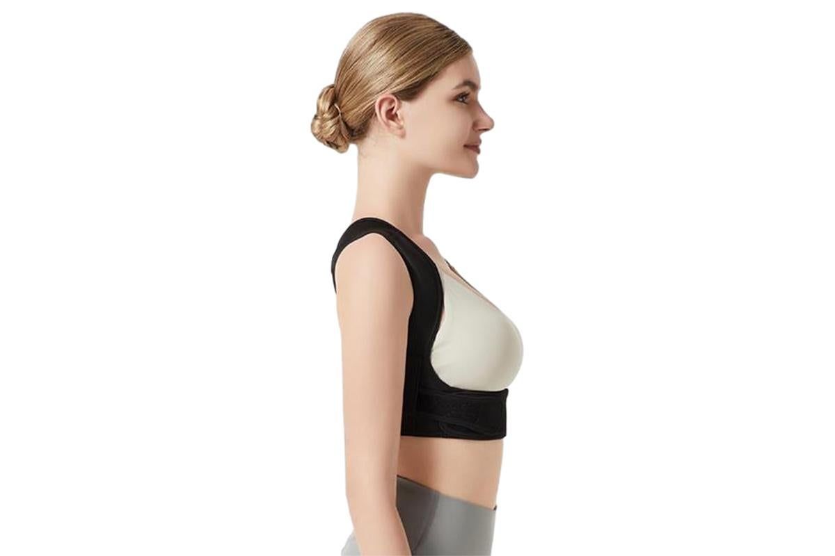 Adjustable Posture Corrector for Posture Correction Back Straightener -Black / L - Image 2