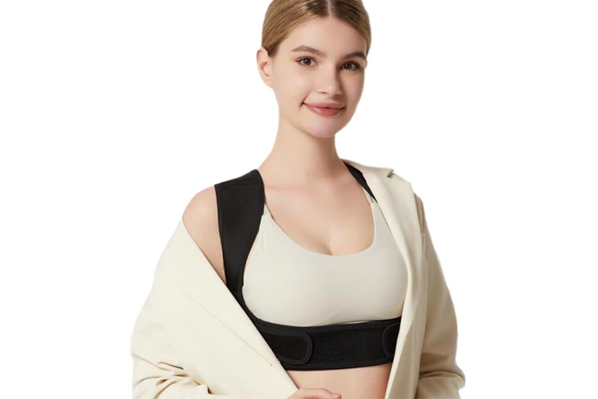 Adjustable Posture Corrector for Posture Correction Back Straightener -Black / L - Image 3