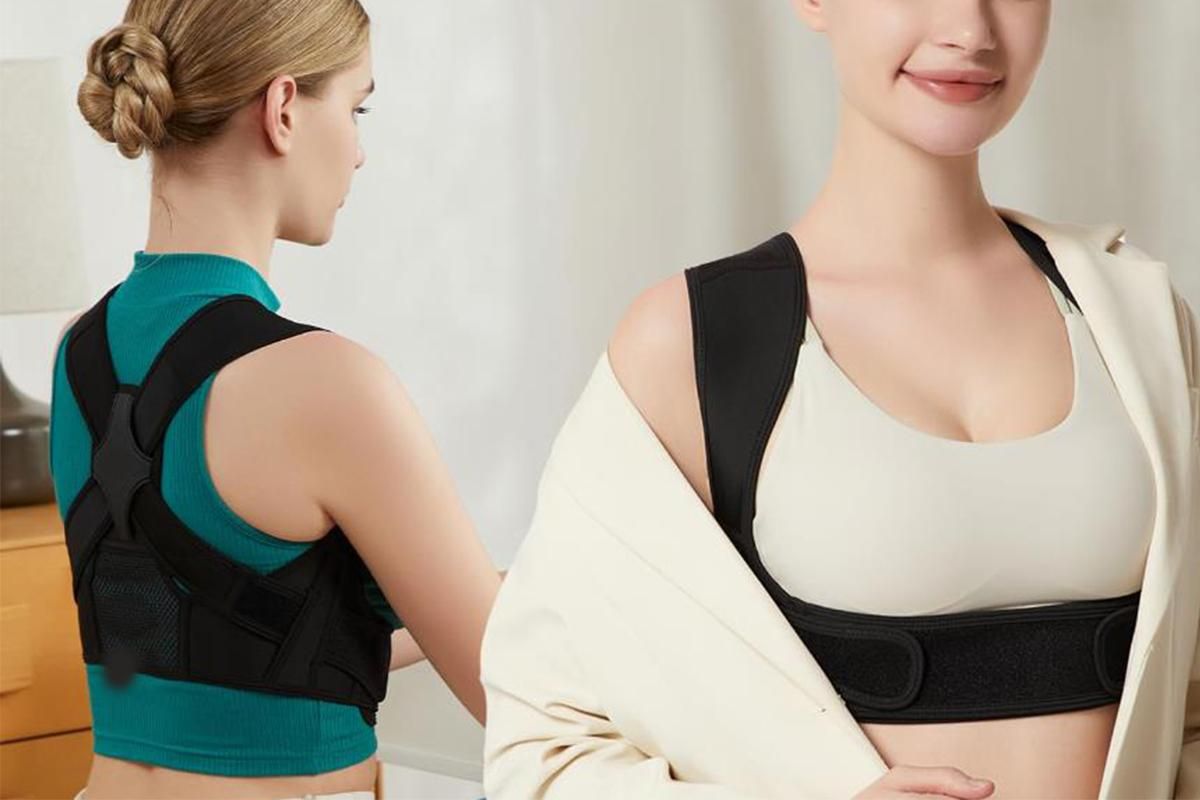 Adjustable Posture Corrector for Posture Correction Back Straightener -Black / L - Image 4