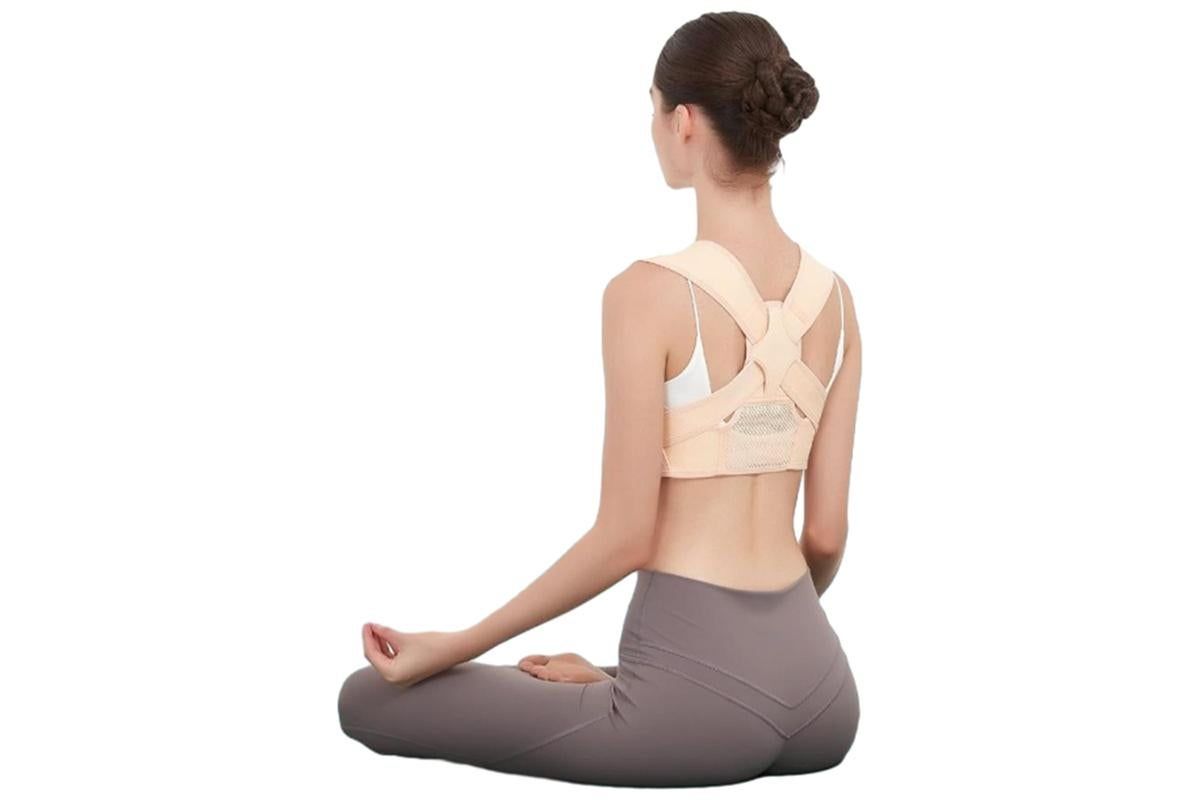 Adjustable Posture Corrector for Posture Correction Back Straightener -Nude / S - Image 5
