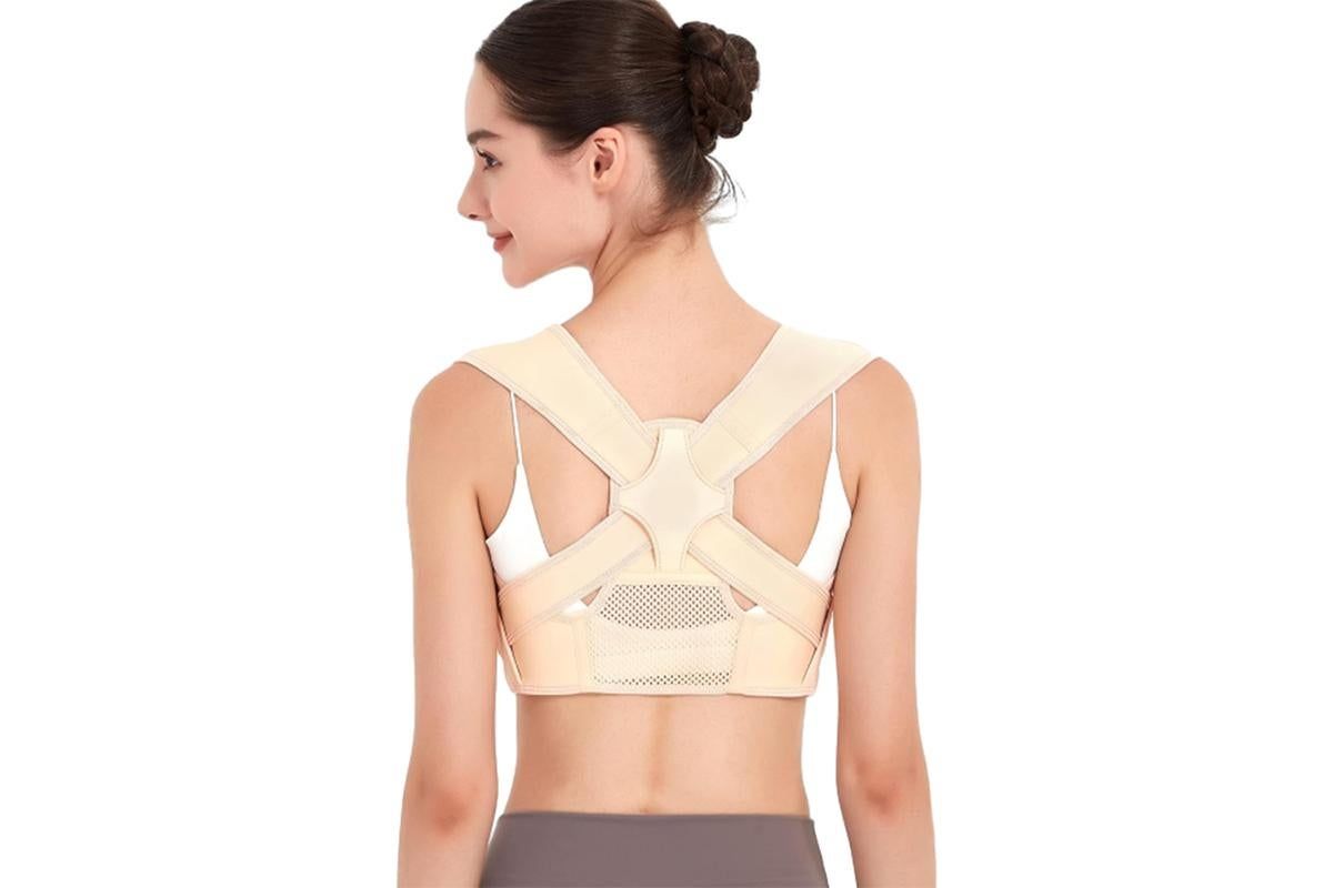 Adjustable Posture Corrector for Posture Correction Back Straightener -Nude / S - Image 6