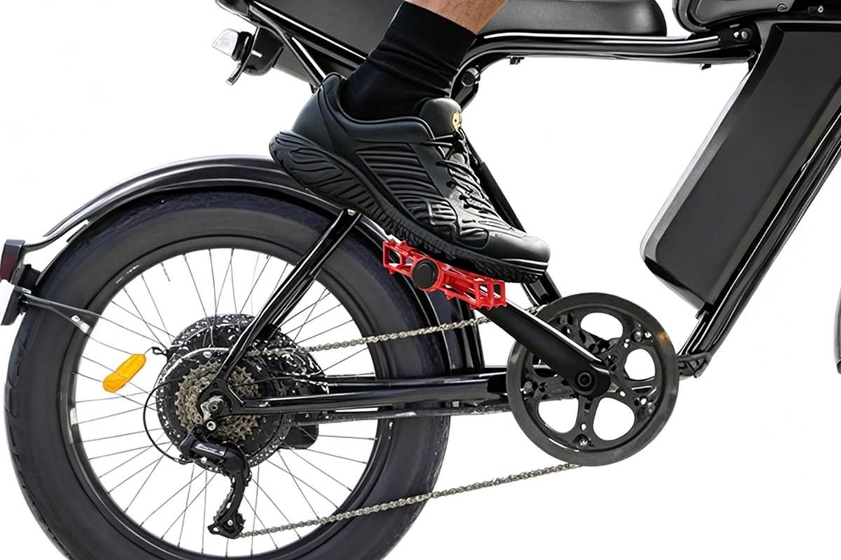 Aluminum Alloy Bike Pedals Wide Platform Lightweight Bicycle Pedals for MTB Road Bikes - Red - Image 7