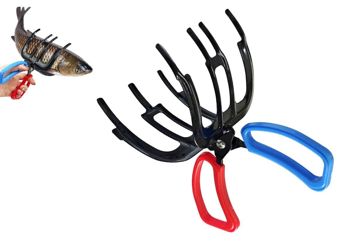 Fishing Pliers Gripper Metal Fish Control Clamp Claw Tong Grip Forceps Tackle - Image 1