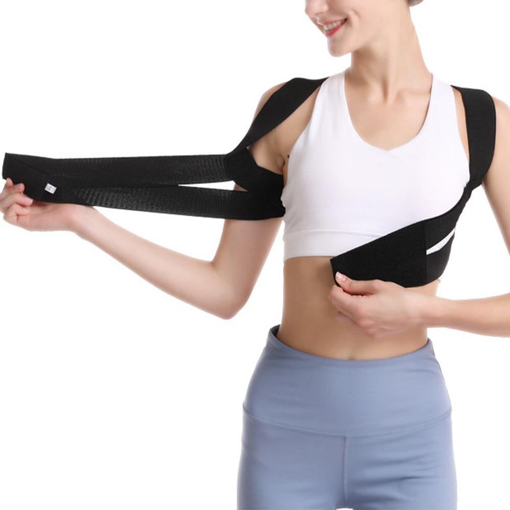 Back Posture Corrector Shoulder Brace Clavicle Support Strap Belt -M - Image 3
