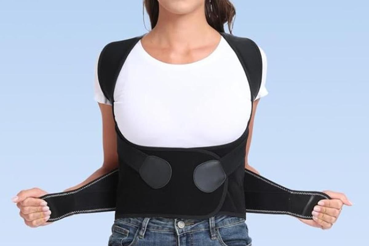 Back Straighter for Lower Back Pain Relief Back Brace Posture Corrector with Spine Vertical Alignment System -M - Image 5