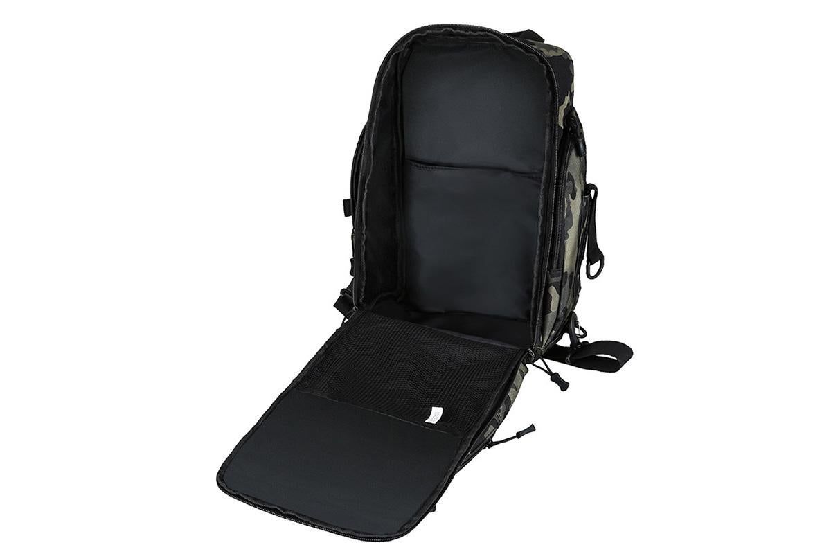 Fishing Tackle Backpack With Rod Holder Outdoor Shoulder Fishing Gear Bags - Green - Image 3