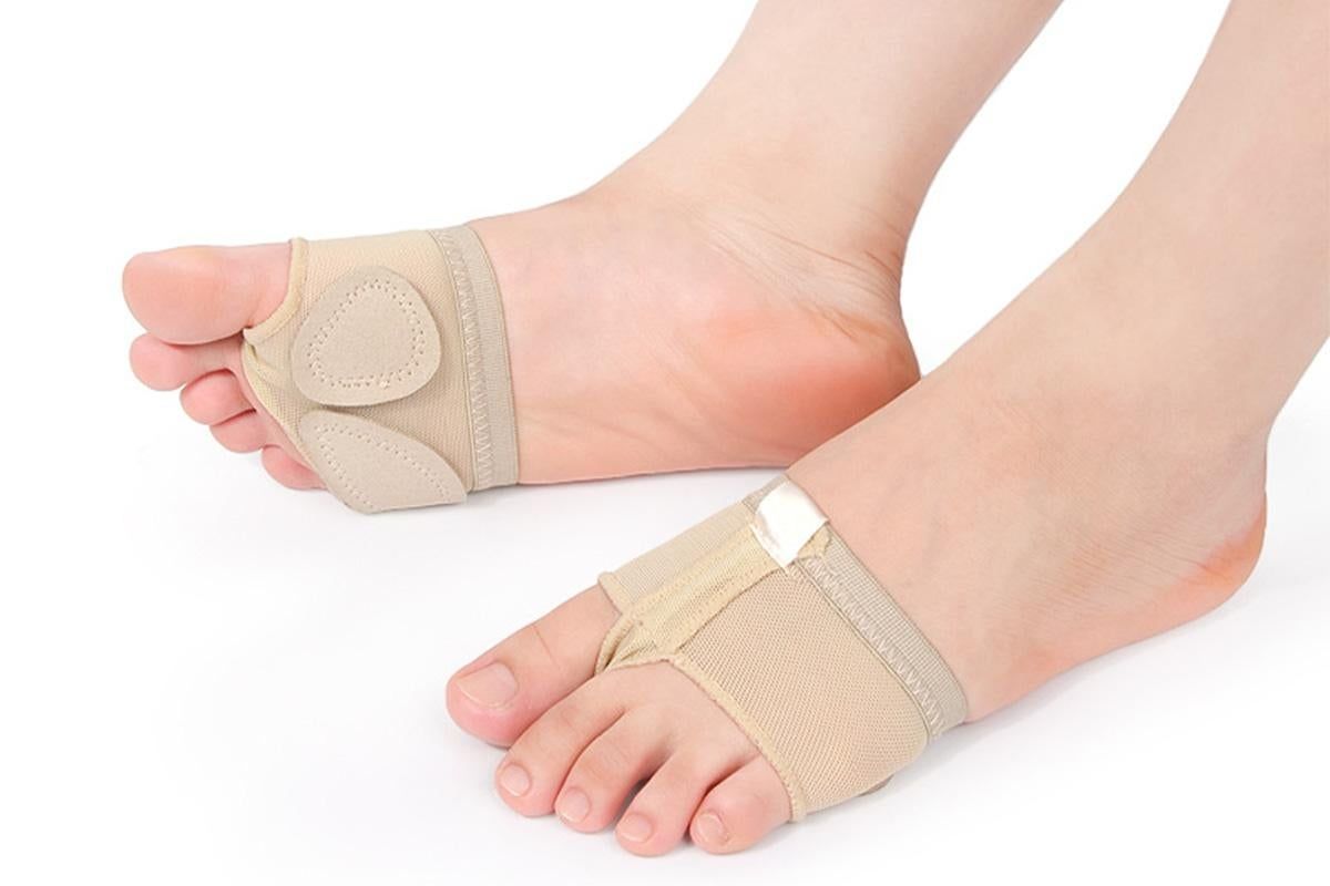 Foot Thongs Toe Undies Forefoot Shoes Ballet Dance Paws Pad Cover Half Lyrical - S - Image 3