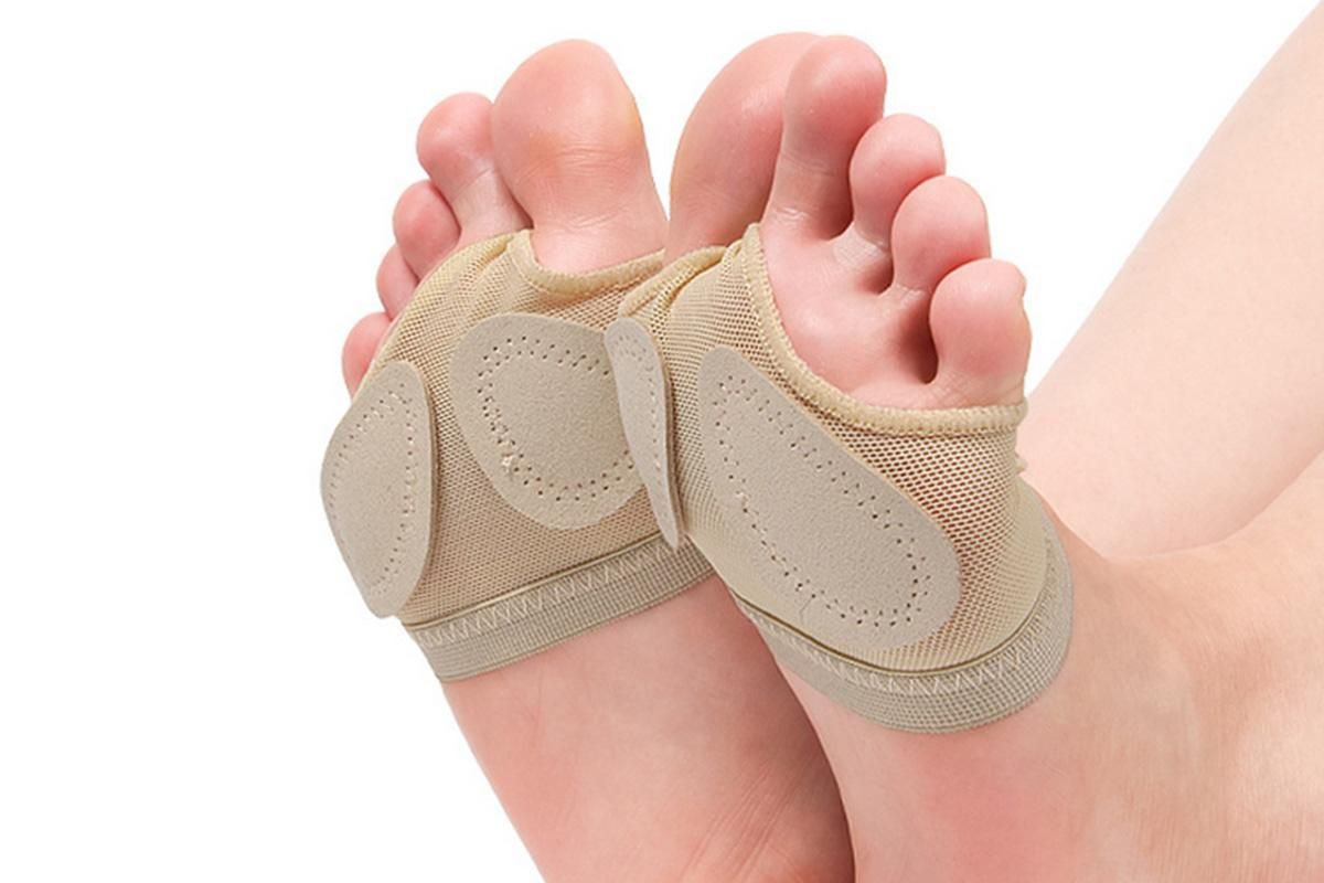 Foot Thongs Toe Undies Forefoot Shoes Ballet Dance Paws Pad Cover Half Lyrical - L - Image 7