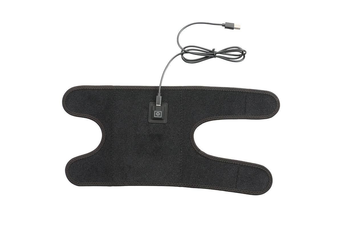 Heated Elbow Brace Adjustable Heating Elbow Wrap Pad With 3 Level Temperature Setting Hot Therapy for Tendonitis - Black - Image 3