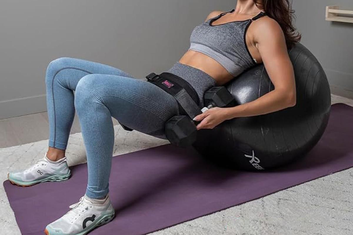 Hip Thrust Belt For Dumbbells Booty Belt For Hip Thrust Slip-Resistant Pad - Image 5