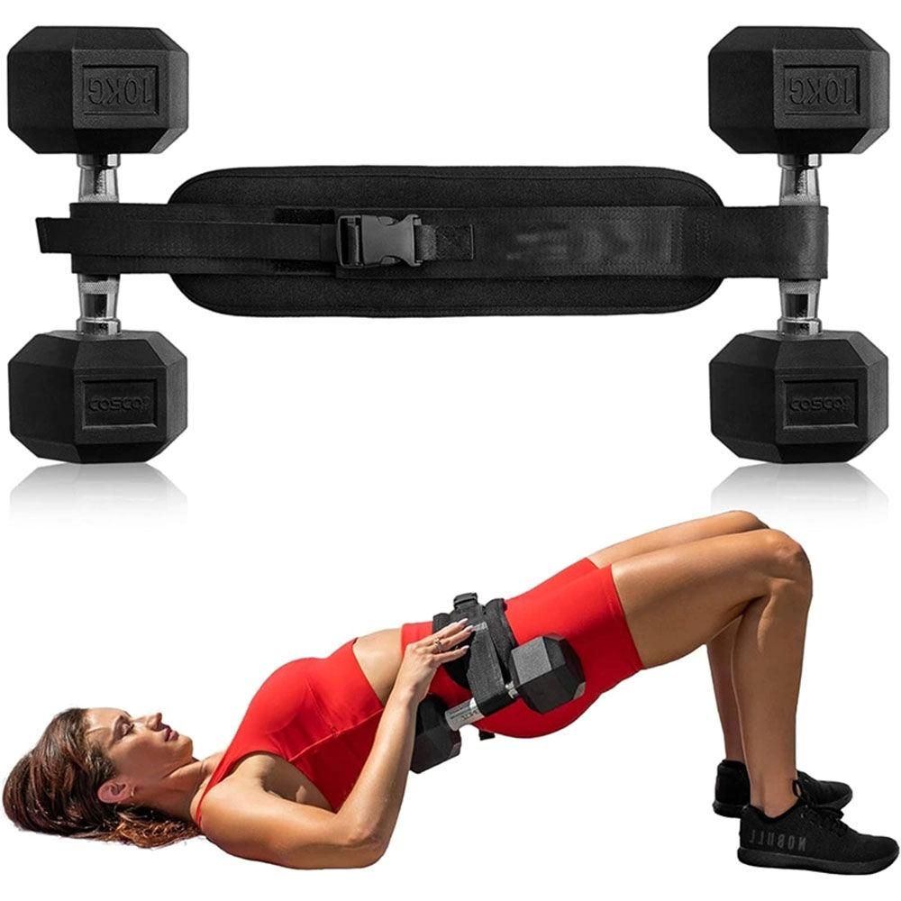 Hip Thrust Belt For Dumbbells Booty Belt For Hip Thrust Slip-Resistant Pad - Image 7
