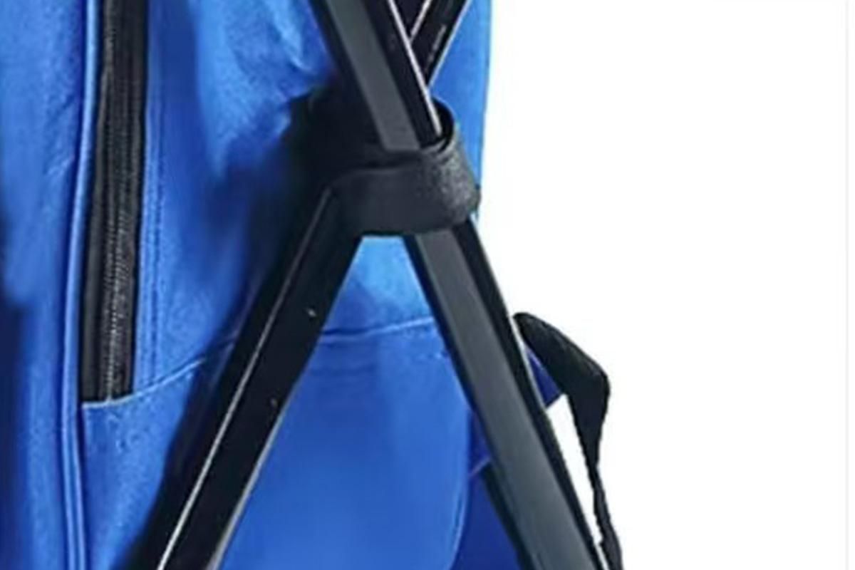 Portable Cooler Stool Multi-Function Folding Fishing Chair - Blue - Image 4