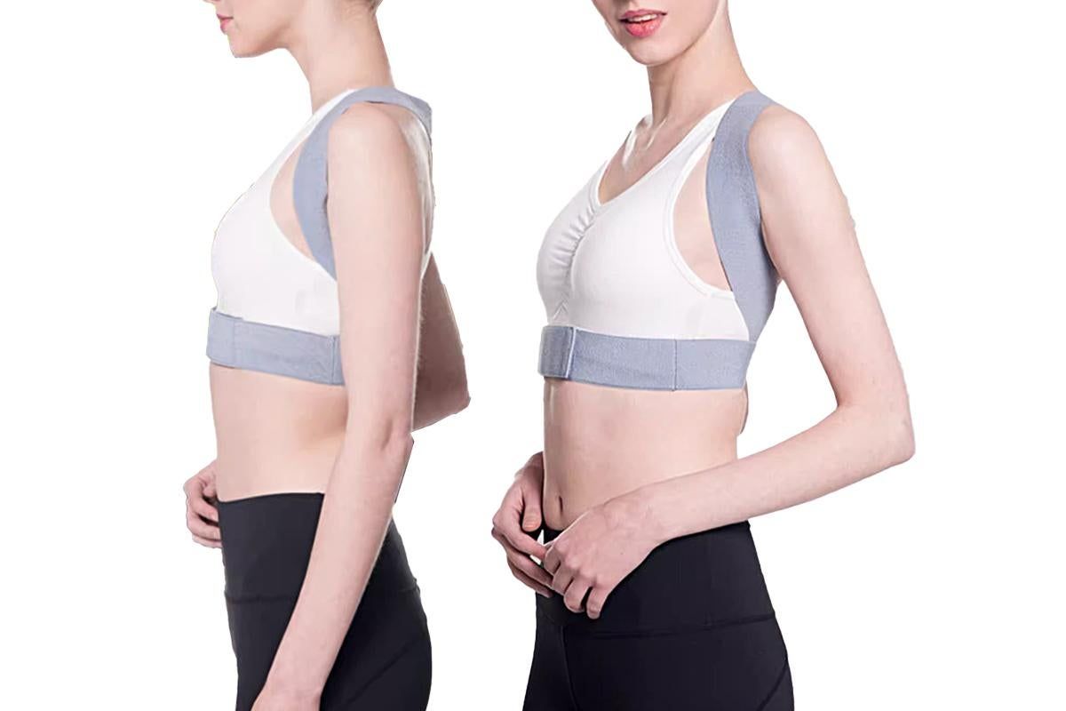 Posture Corrector for Women Adjustable Back Brace For Clavicle Shoulder Support and Providing Neck Shoulder -M - Image 7
