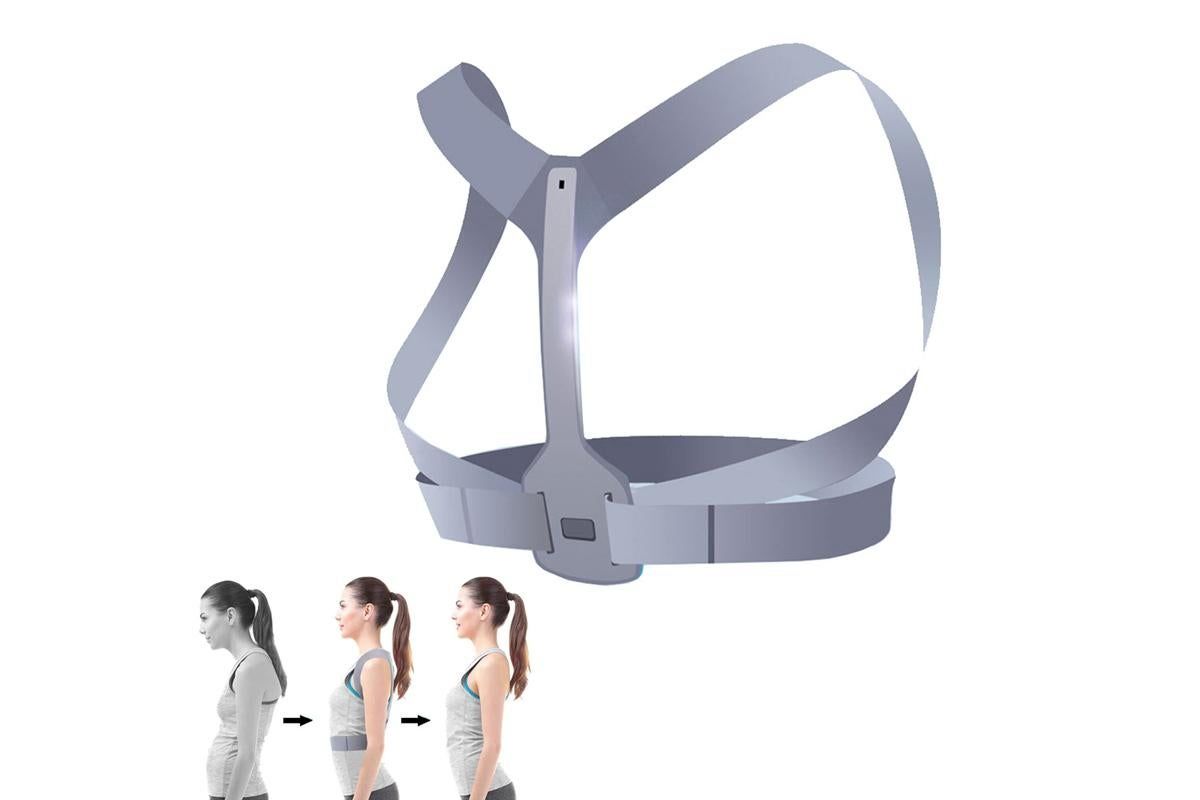 Posture Corrector for Women Adjustable Back Brace For Clavicle Shoulder Support and Providing Neck Shoulder -L - Image 1