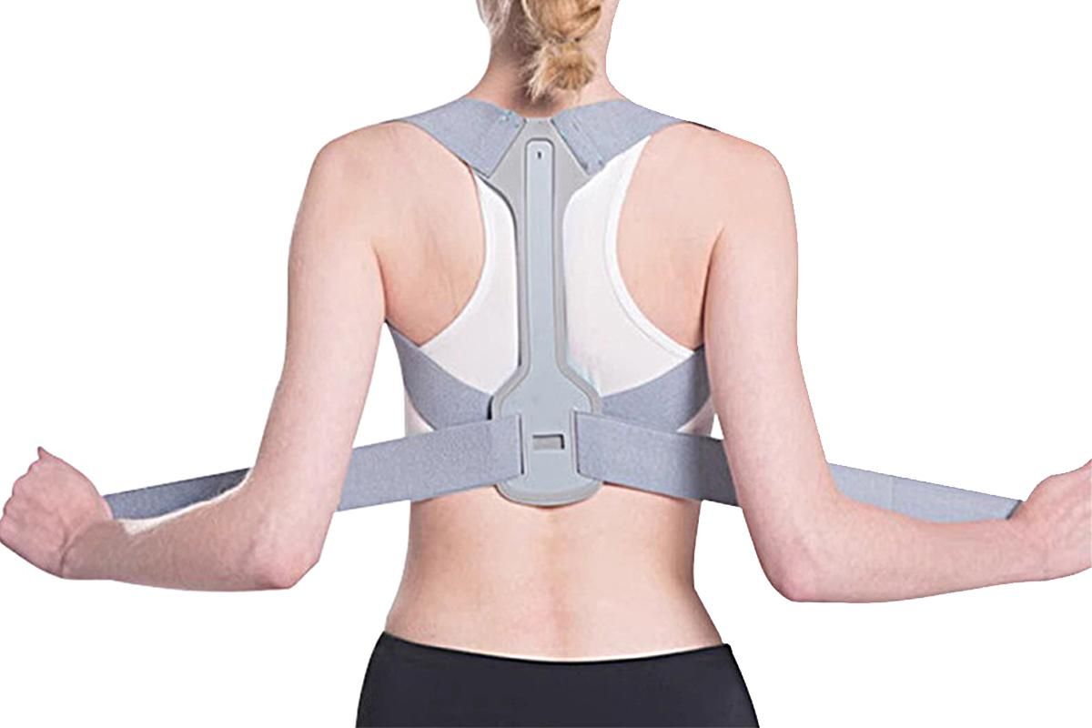 Posture Corrector for Women Adjustable Back Brace For Clavicle Shoulder Support and Providing Neck Shoulder -L - Image 4