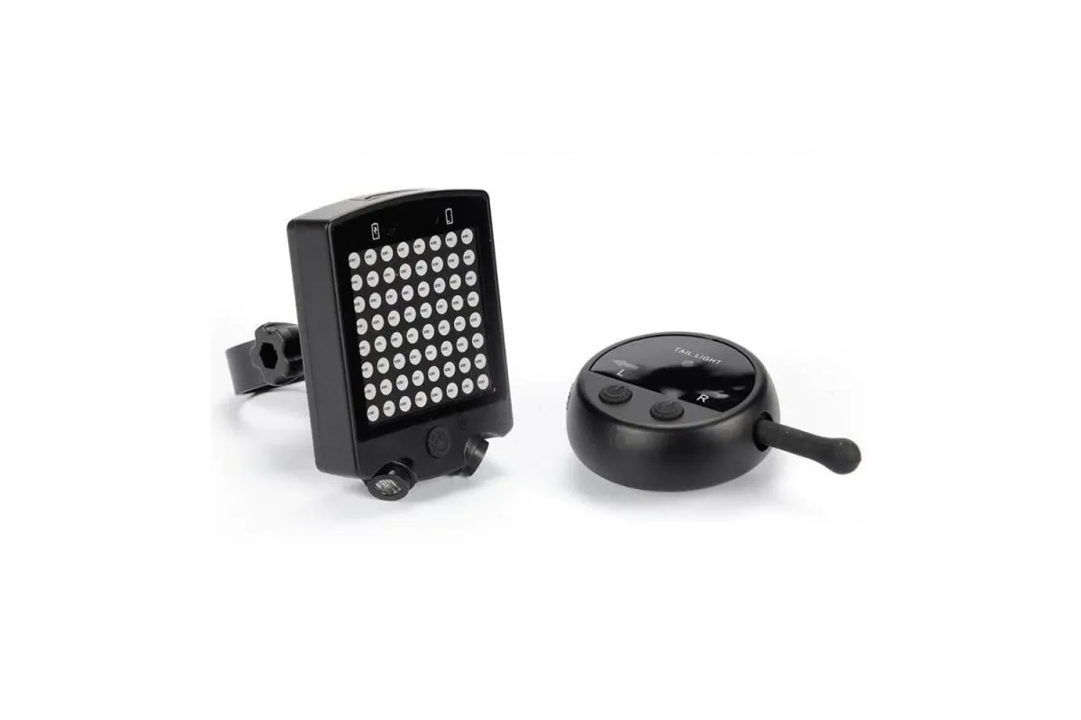 USB Rechargeable Bike Tail Light Smart Bicycle Turn Signal Lights - Image 8