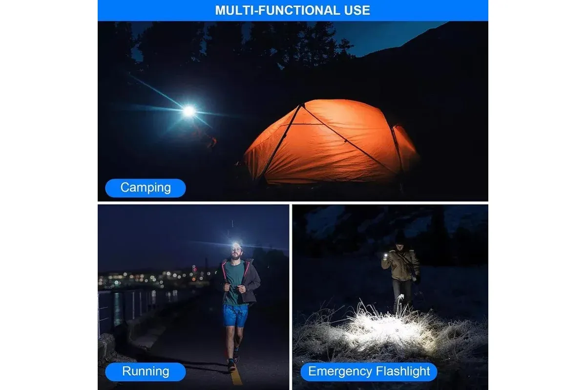 Bike Light Set Rechargeable LED Bicycle Lights Waterproof Headlight Front Rear - Image 4