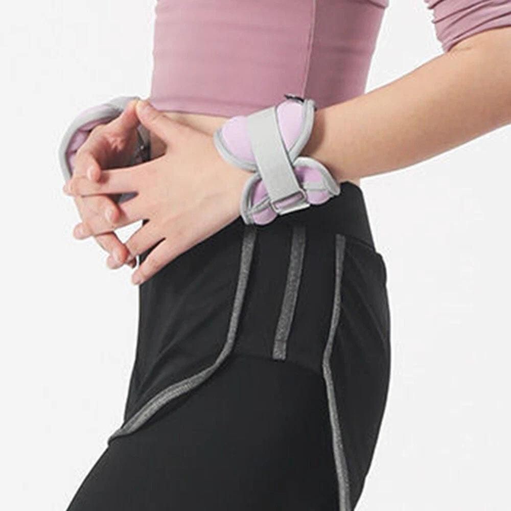 1KG Adjustable Ankle Weights Wrist Weight Bracelet Fitness Equipment Training 1 Pair - Image 3