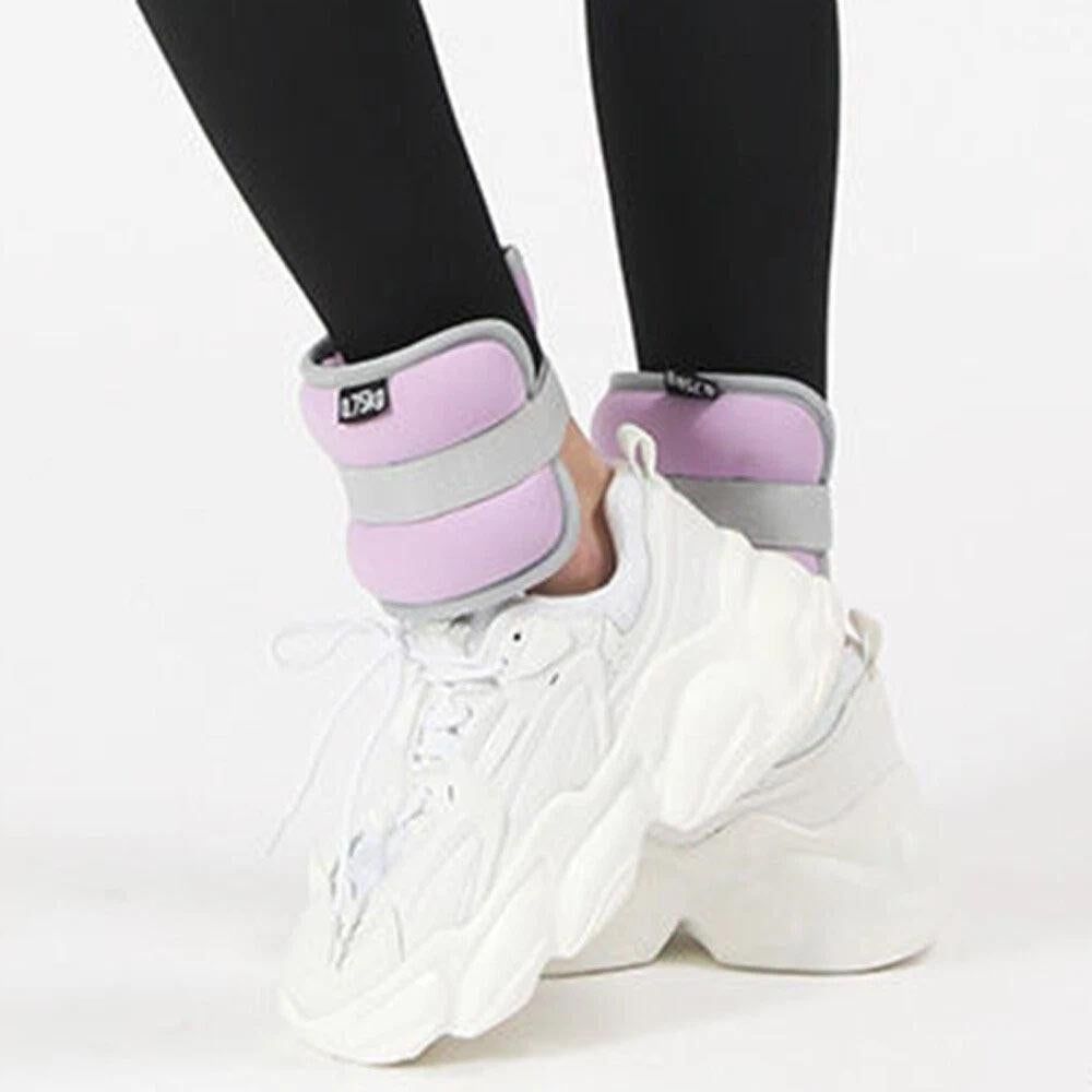 1KG Adjustable Ankle Weights Wrist Weight Bracelet Fitness Equipment Training 1 Pair - Image 4