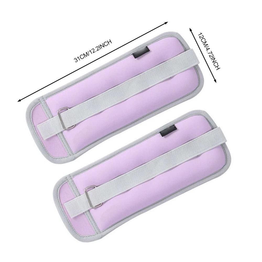 1KG Adjustable Ankle Weights Wrist Weight Bracelet Fitness Equipment Training 1 Pair - Image 6
